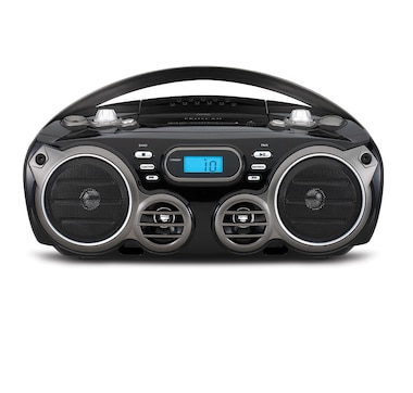 Proscan Portable Bluetooth CD Boombox with AM/FM Radio