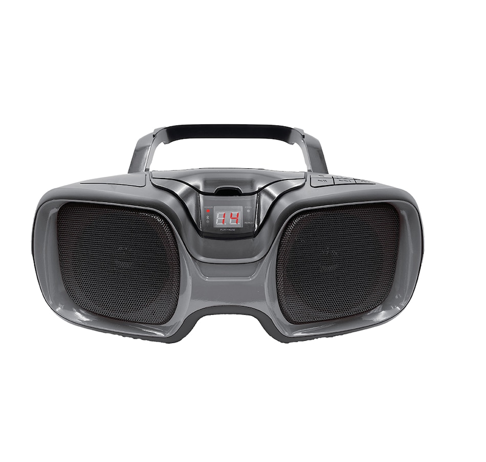 Image 729679.jpg, Product 729-679 / Price $59.99, Proscan Portable Bluetooth Boombox with Top-Loading CD Player and AM/FM Radio from Proscan on TSC.ca's Electronics department