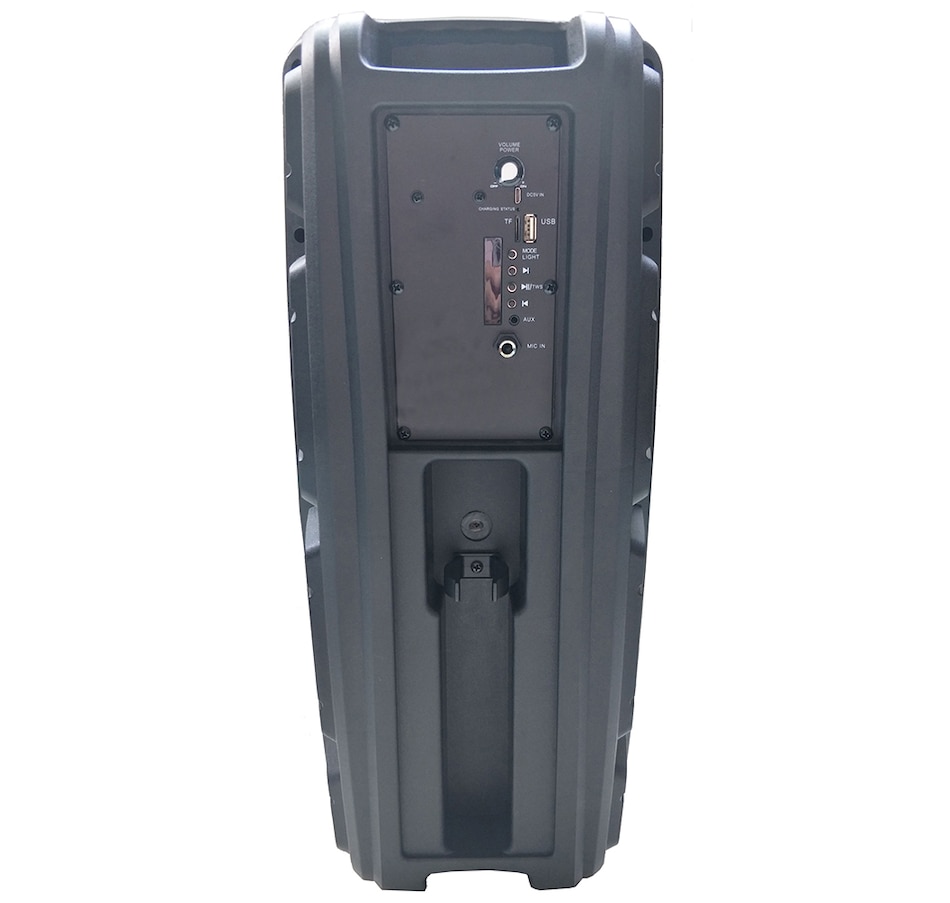 Image 729683_ALTMORE2.jpg, Product 729-683 / Price $69.99, Sylvania 2x 8" Bluetooth Light-Up Karaoke Speaker from Sylvania on TSC.ca's Electronics department