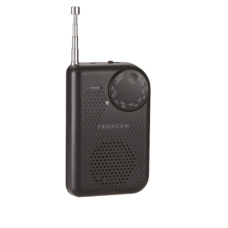 Image 729703_BLK.jpg, Product 729-703 / Price $19.99, Proscan Portable AM/FM Radio from Proscan on TSC.ca's Electronics department