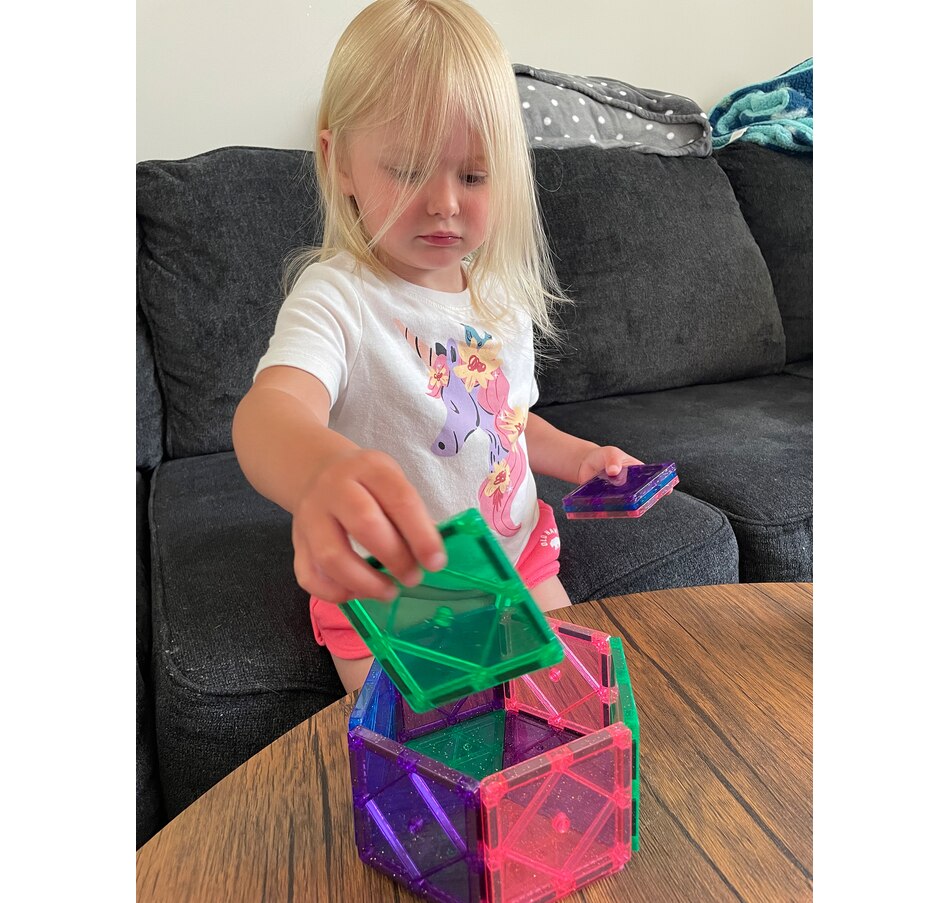 Image 729788_ALTMORE6.jpg, Product 729-788 / Price $54.99, CreateOn Crayola Glitter Magnetic Tile 40-Piece Set from Createon on TSC.ca's Toys & Hobbies department