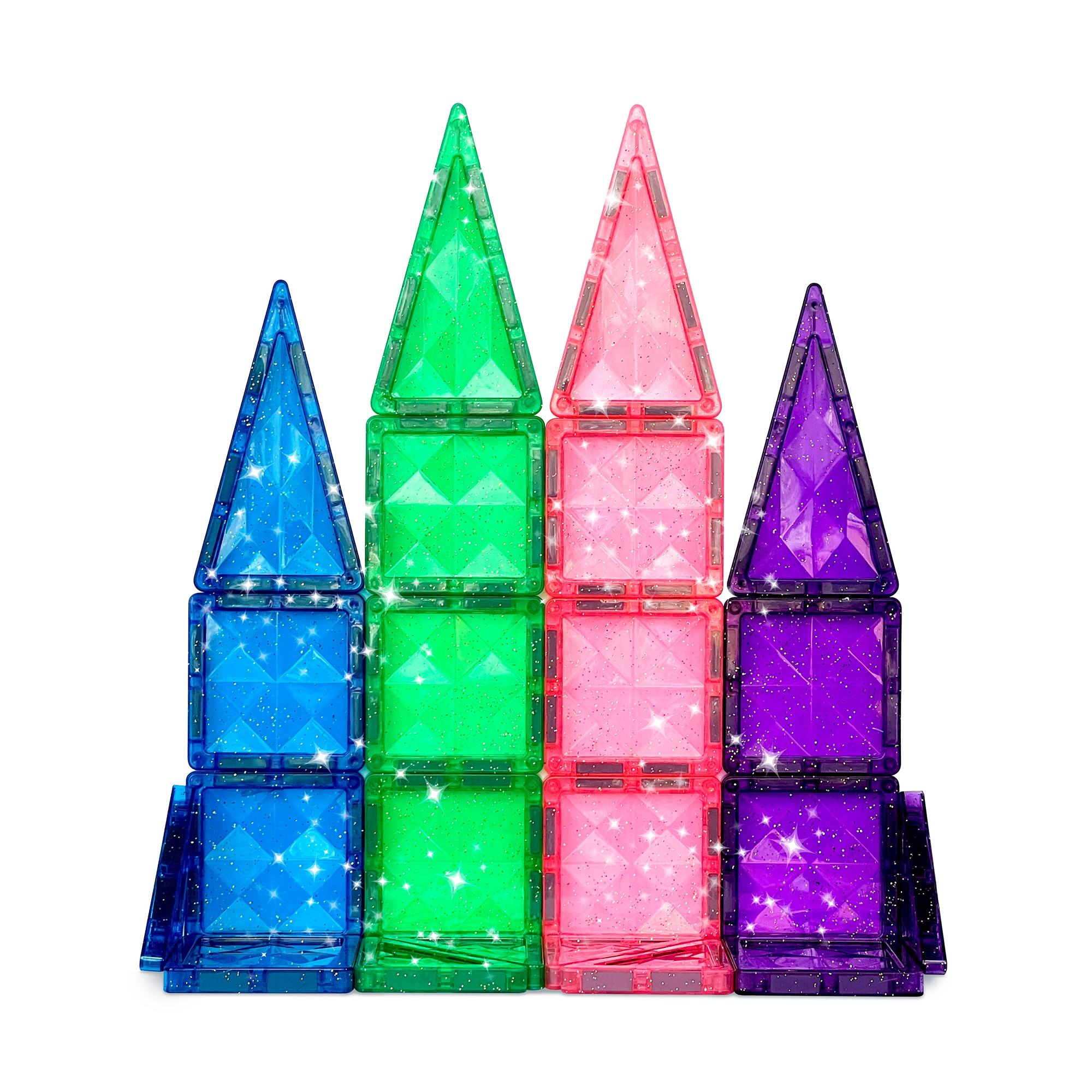 Magna tiles glow 24 piece deals