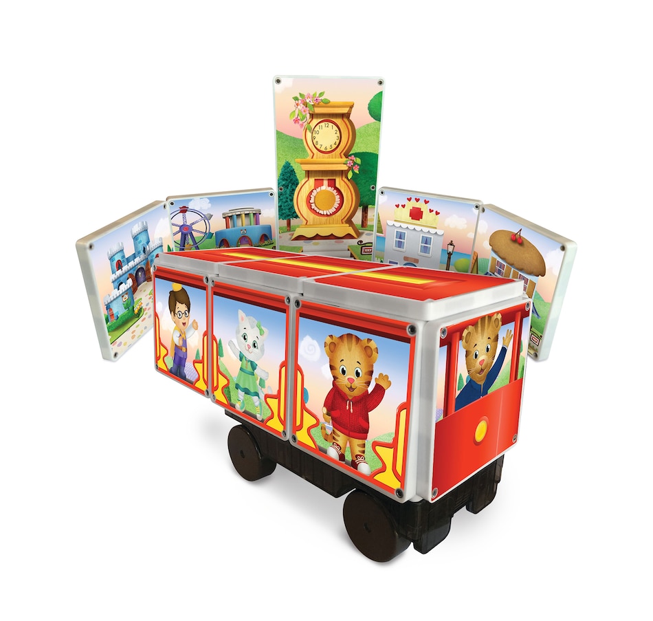 Image 729797.jpg, Product 729-797 / Price $39.99, CreateOn Daniel Tiger's Neighborhood Ride-Along Trolley from Createon on TSC.ca's Toys & Hobbies department