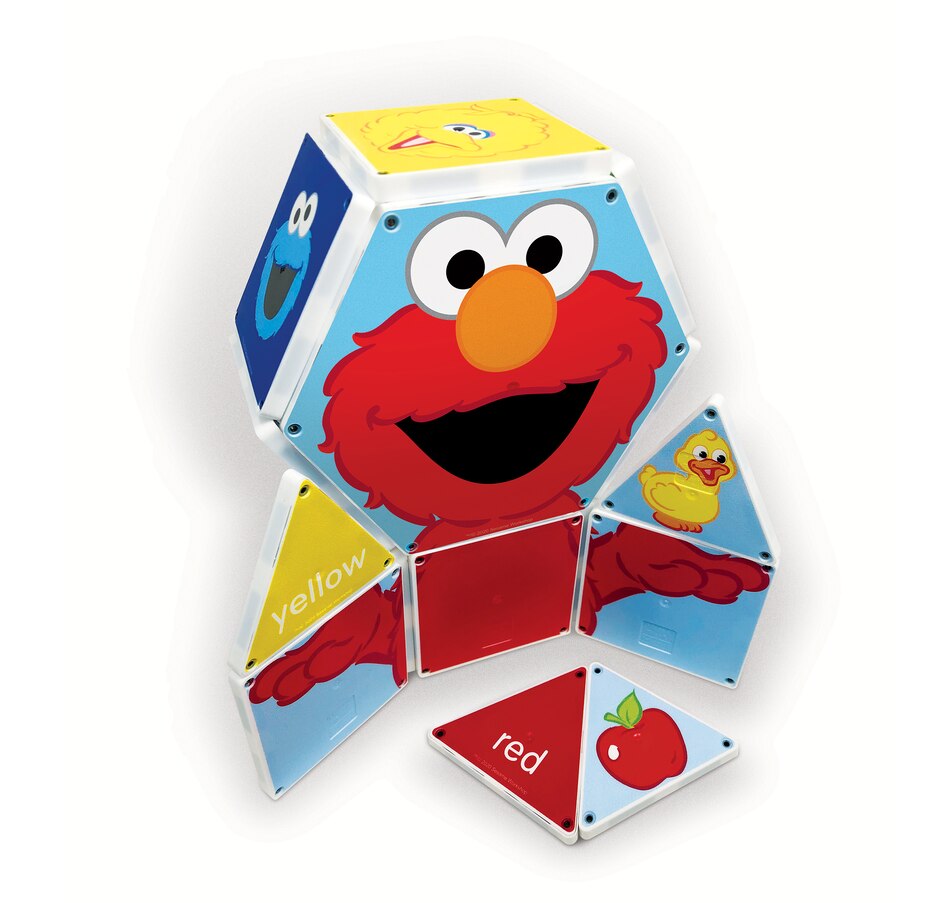 Image 729800.jpg, Product 729-800 / Price $39.99, CreateOn Sesame Street Colours with Elmo Magnetic Tile Set from Createon on TSC.ca's Toys & Hobbies department