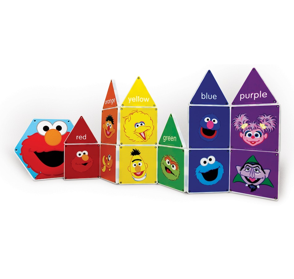 Image 729800_ALTMORE3.jpg, Product 729-800 / Price $39.99, CreateOn Sesame Street Colours with Elmo Magnetic Tile Set from Createon on TSC.ca's Toys & Hobbies department