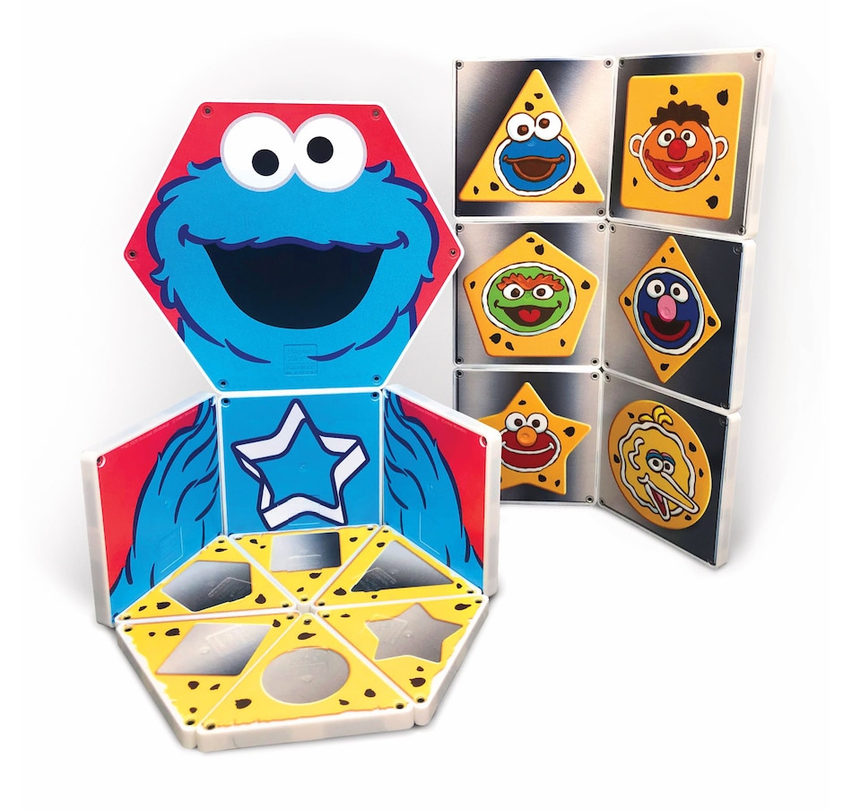 Image 729802_ALTMORE2.jpg, Product 729-802 / Price $39.99, CreateOn Sesame Street Cookie Monster Shapes Magnetic Tile Set from Createon on TSC.ca's Toys & Hobbies department