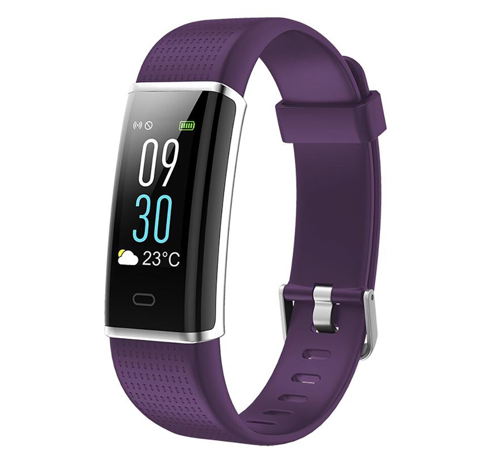Image 729853_PUR.jpg, Product 729-853 / Price $29.99, Letsfit Smartwatch by Letscom (ID130) from LetsFit on TSC.ca's Electronics department