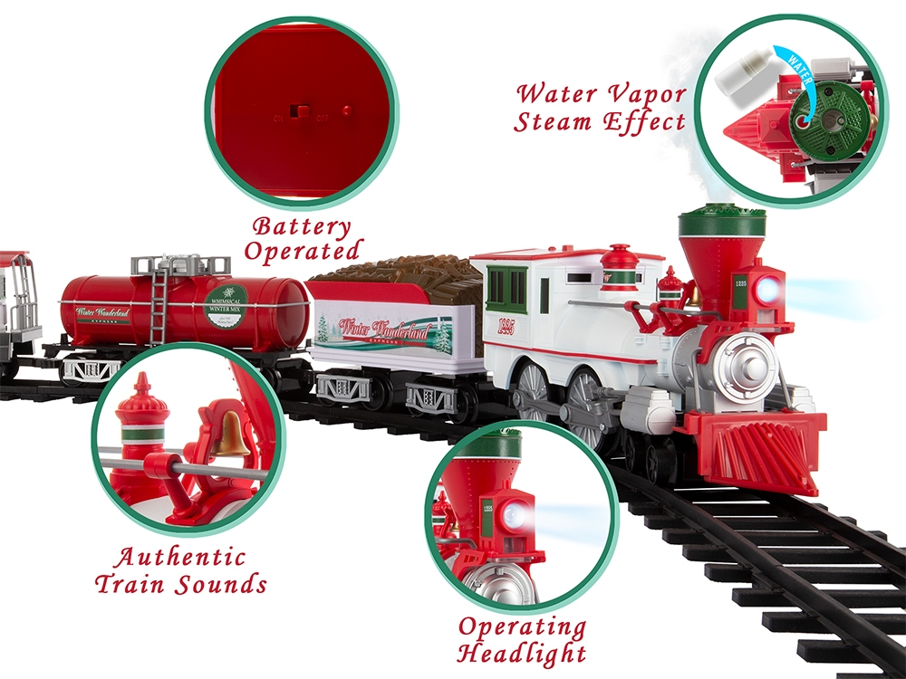 Lionel Trains Winter Wonderland Express Ready-to-Play Train Set