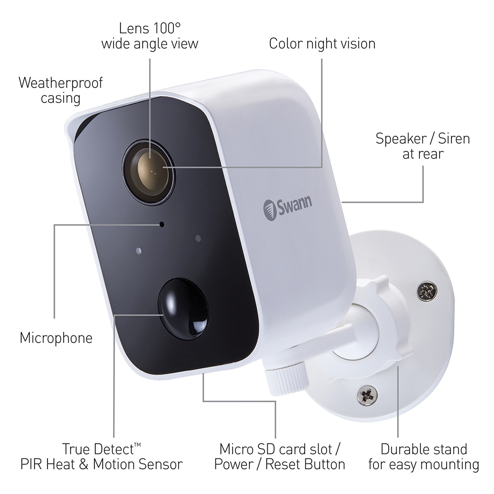 Swann wifi sales indoor security camera