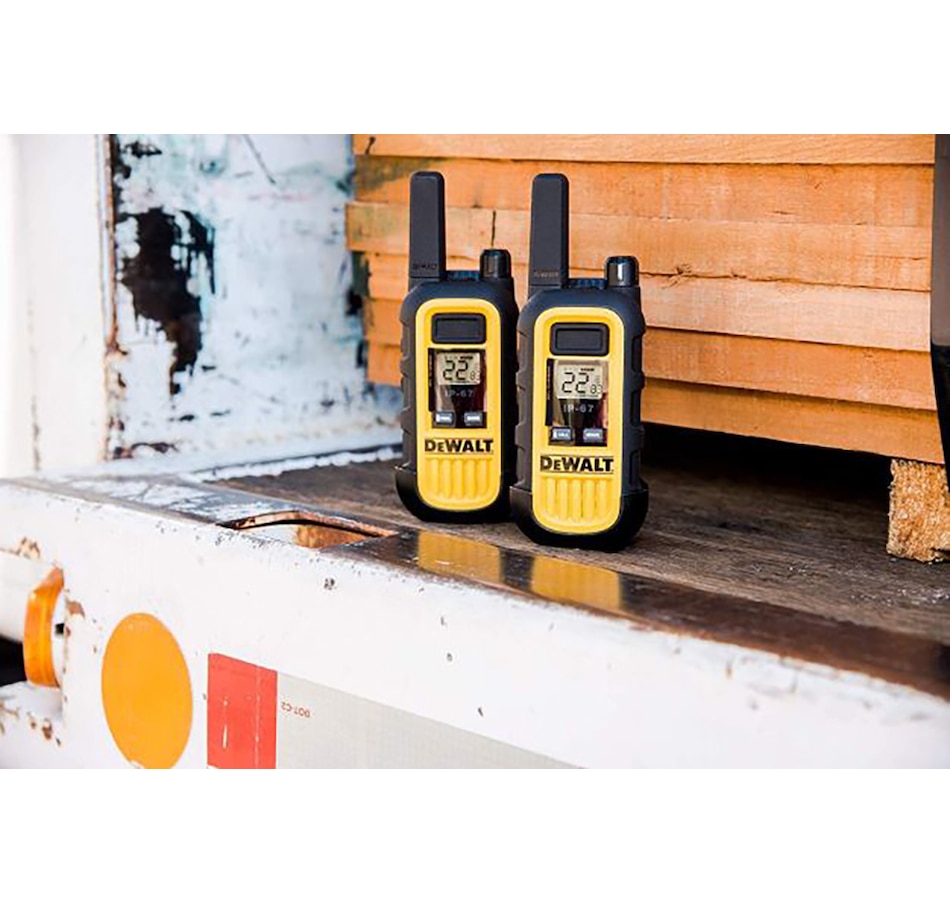 Image 729947_ALTMORE5.jpg, Product 729-947 / Price $599.99, DeWalt Heavy-Duty 6 DXFRS300 Radios with 6-Port Charger on TSC.ca's Home & Garden department