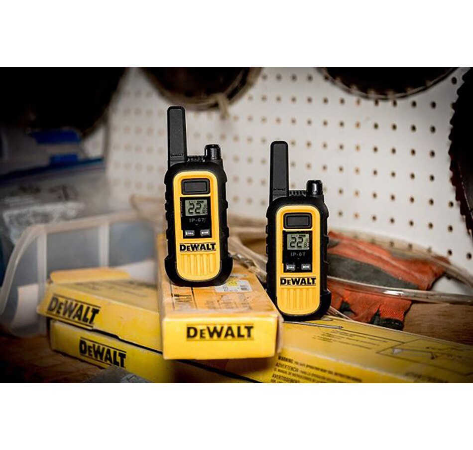 Image 729947_ALTMORE7.jpg, Product 729-947 / Price $599.99, DeWalt Heavy-Duty 6 DXFRS300 Radios with 6-Port Charger on TSC.ca's Home & Garden department