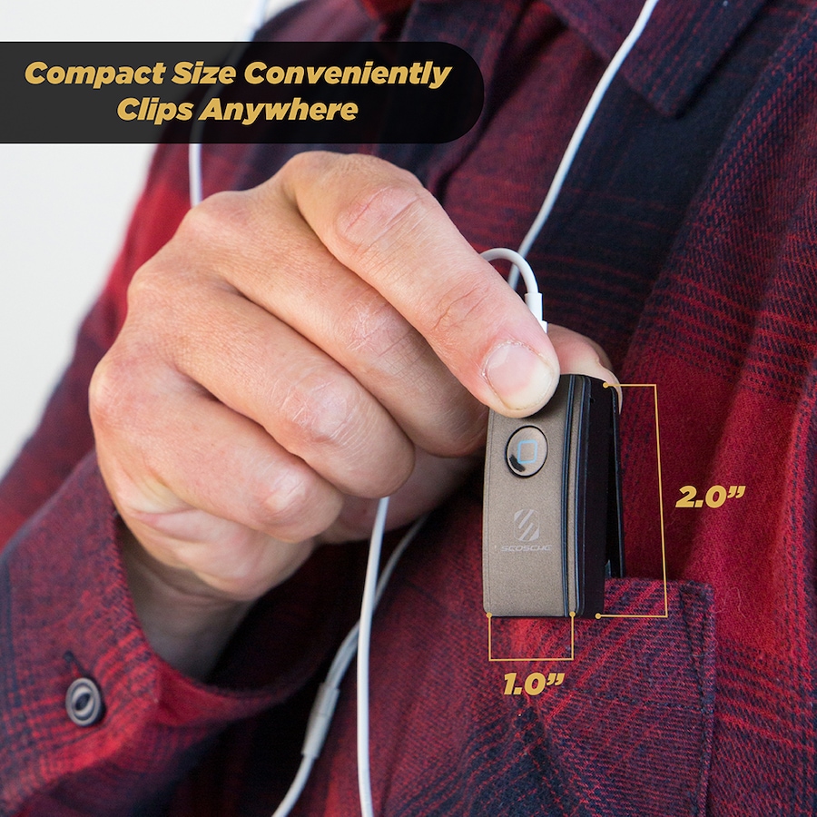 Image 729950_ALTMORE4.jpg, Product 729-950 / Price $29.99, Scosche Clip Bluetooth Wireless Audio Receiver from Scosche on TSC.ca's Electronics department