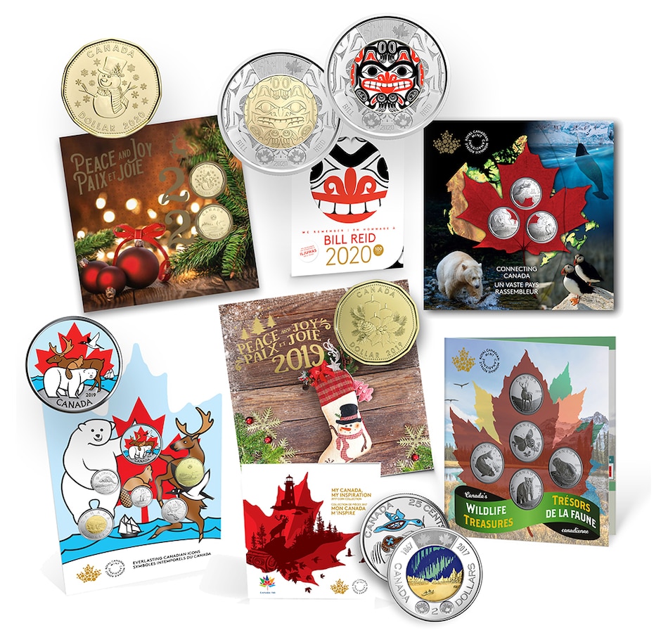 Image 729952_ALTMORE1.jpg, Product 729-952 / Price $564.00, 20-Piece Royal Canadian Mint Coin Collection from Royal Canadian Mint (RCM) on TSC.ca's Coins department