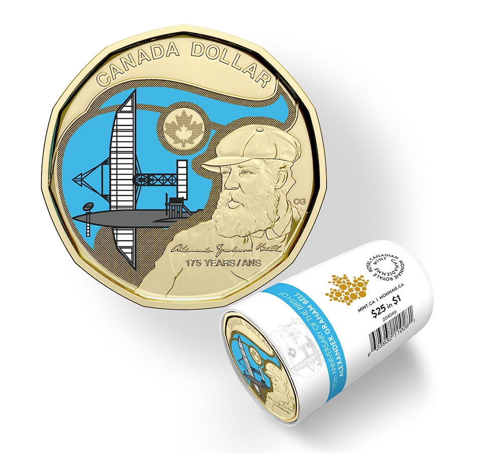 Image 729965_ALTMORE6.jpg, Product 729-965 / Price $4,099.95, 2022 $200 Fine Gold Alexander Graham Bell Coin: A Golden Era of Innovation from Royal Canadian Mint (RCM) on TSC.ca's Coins department