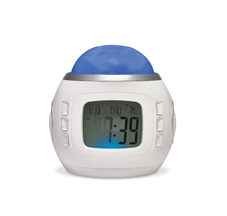 Image 729976_ALTMORE3.jpg, Product 729-976 / Price $29.99, RCA Star Show Projector Clock with Sounds and Music from RCA on TSC.ca's Home & Garden department