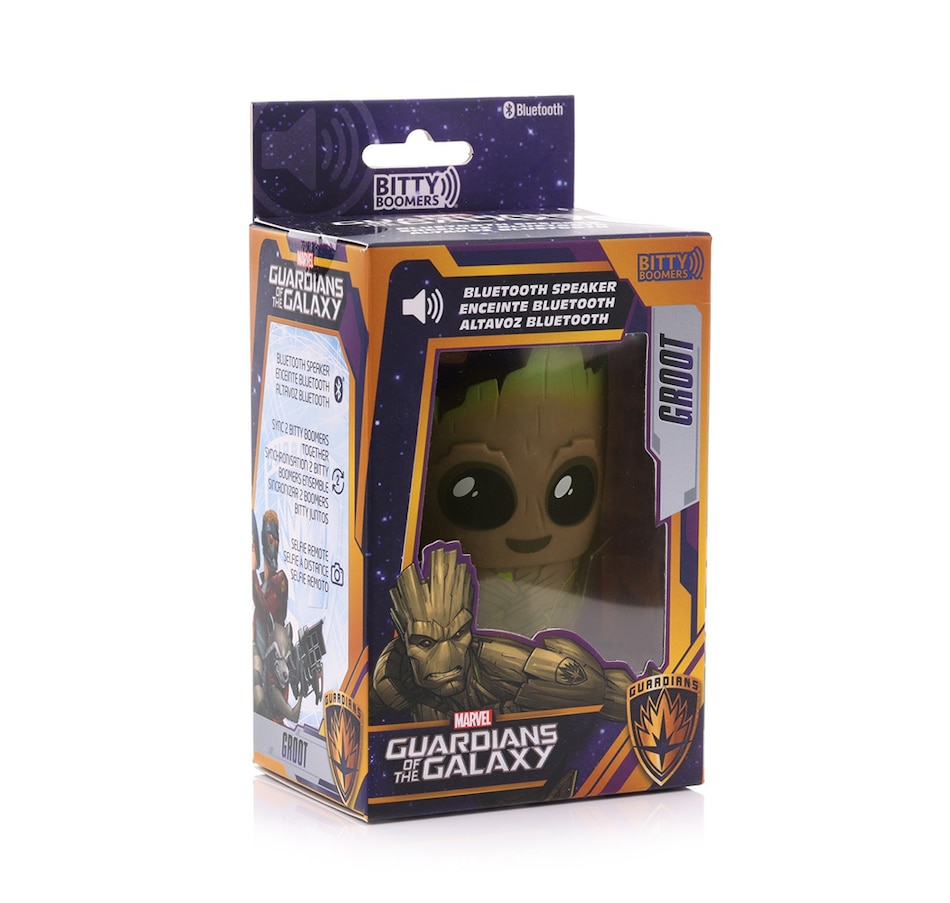 Image 729978_ALTMORE2.jpg, Product 729-978 / Price $24.99, Bitty Boomers Marvel Groot Portable Speaker from Bitty Boomers on TSC.ca's Electronics department