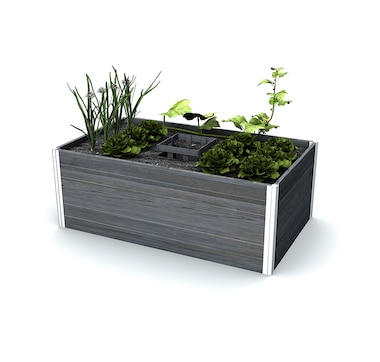 Vita Urbana 3' x 5' Vinyl Keyhole Garden