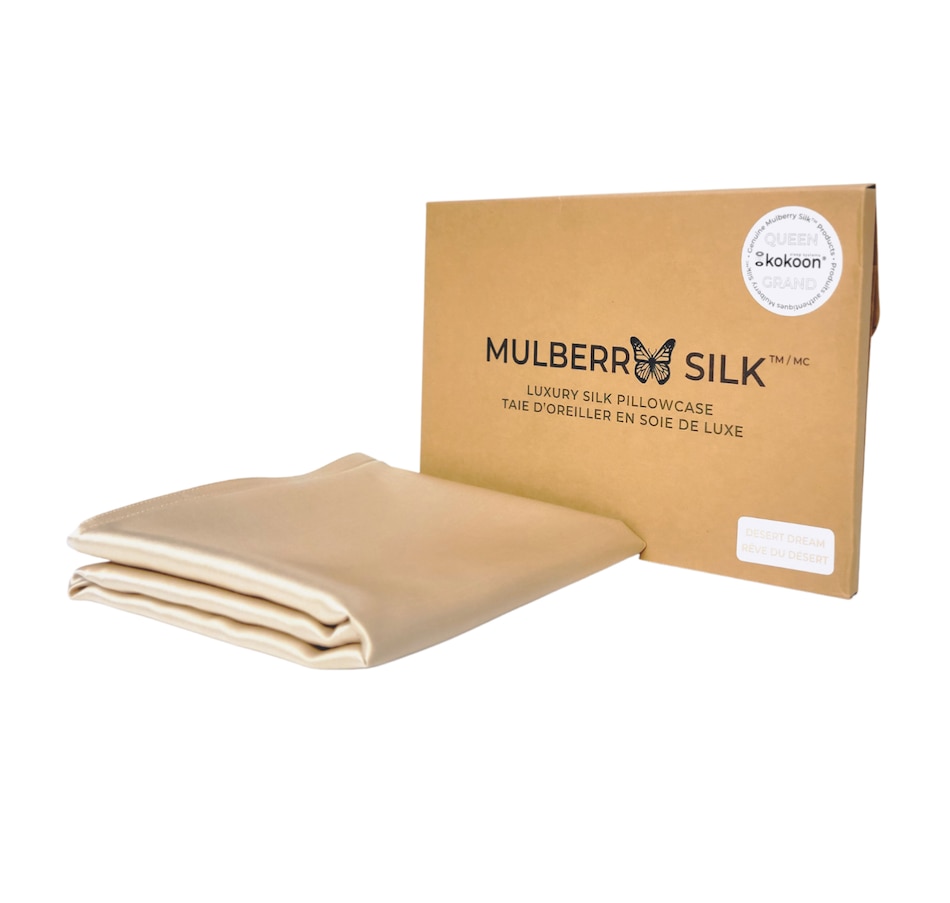 Home & Garden - Bedding & Bath - Pillows, Cushions & Shams - Mulberry Silk  Pillowcase - Online Shopping for Canadians