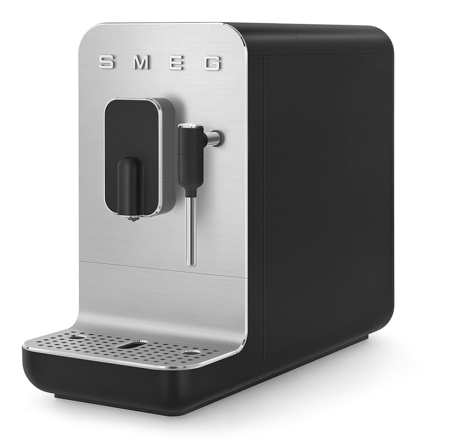 Image 730651_BLK.jpg, Product 730-651 / Price $962.49 - $1,049.30, Smeg Fully Automatic Bean To Cup Espresso Machine With Milk Wand from Smeg on TSC.ca's Kitchen department