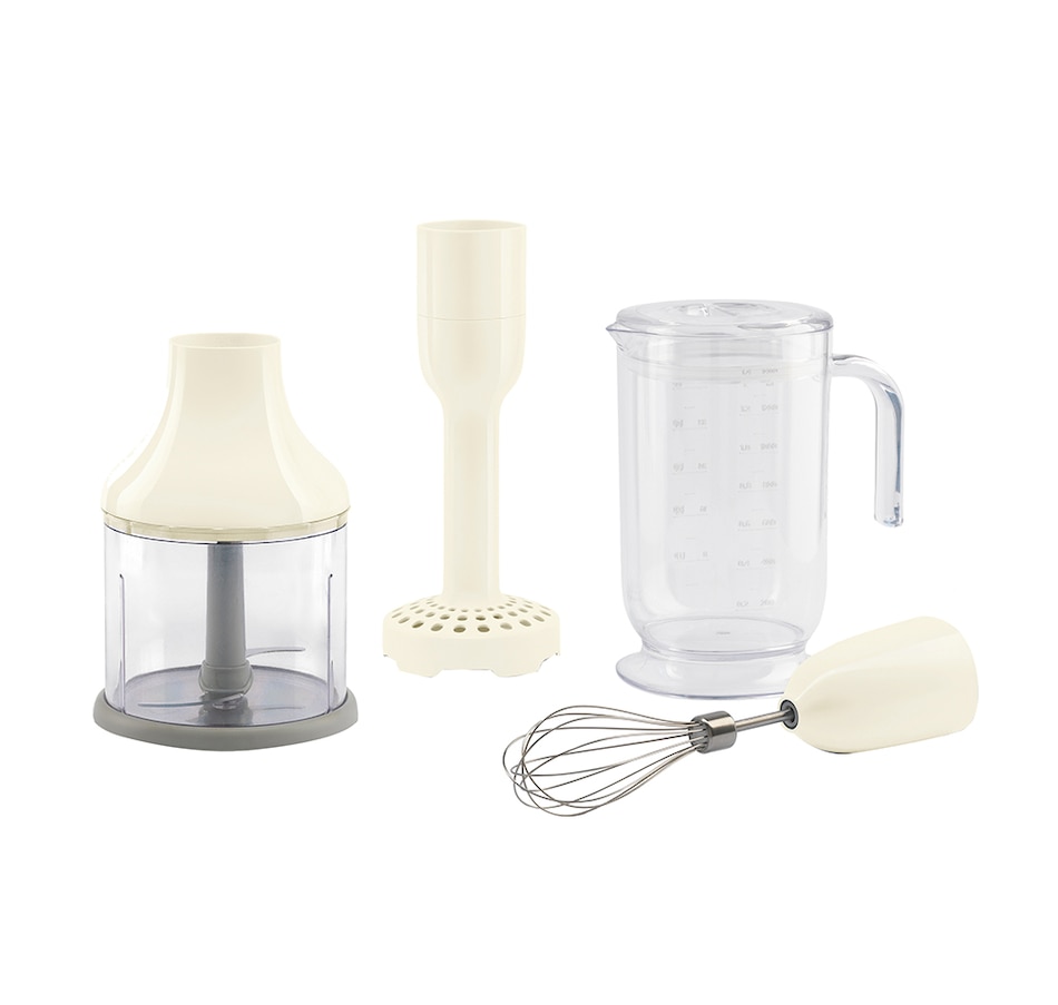 Image 730664_CRM.jpg, Product 730-664 / Price $99.99, Smeg 4-Piece Accessory Set for '50s Retro-Style Hand Blender from Smeg on TSC.ca's Kitchen department