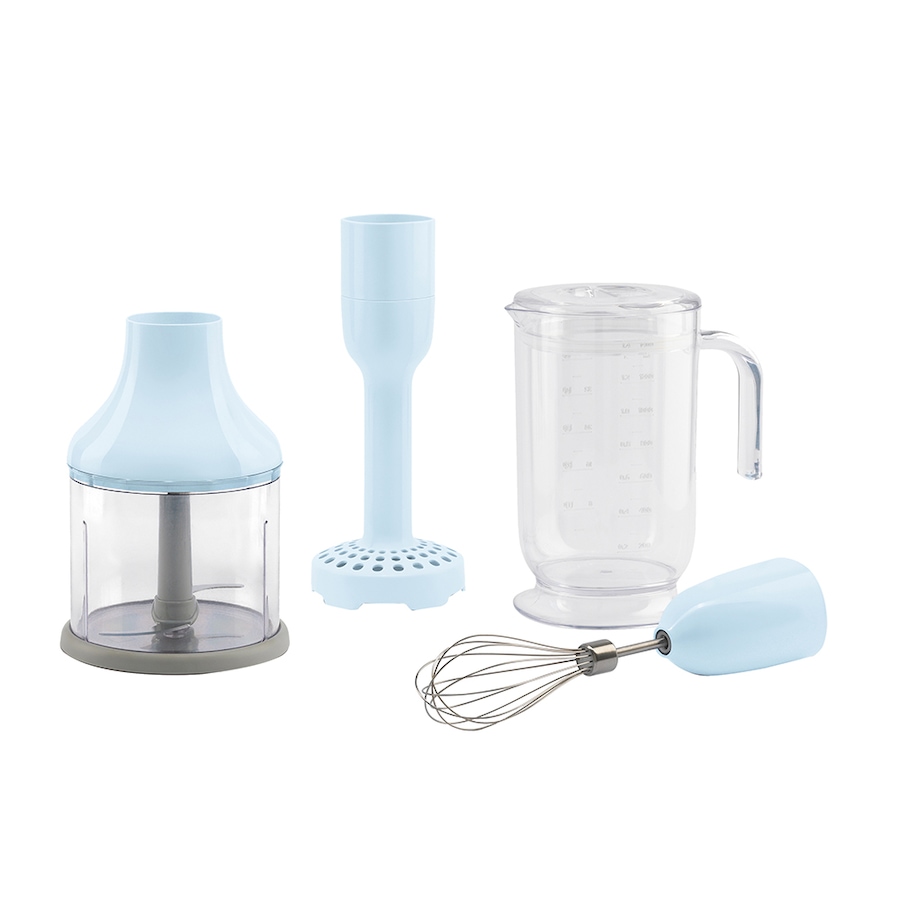 Image 730664_PASBE.jpg, Product 730-664 / Price $99.99, Smeg 4-Piece Accessory Set for '50s Retro-Style Hand Blender from Smeg on TSC.ca's Kitchen department