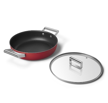 Smeg 11" Deep Pan With Lid 
