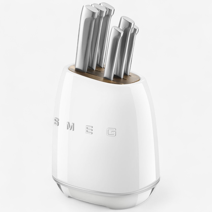 Image 730702_ALTMORE1.jpg, Product 730-702 / Price $899.99, Smeg 7-Piece Stainless Steel Knife Block Set from Smeg on TSC.ca's Kitchen department