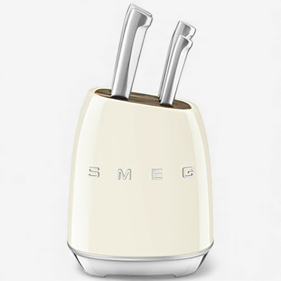 Image 730702_CRM.jpg, Product 730-702 / Price $899.99, Smeg 7-Piece Stainless Steel Knife Block Set from Smeg on TSC.ca's Kitchen department