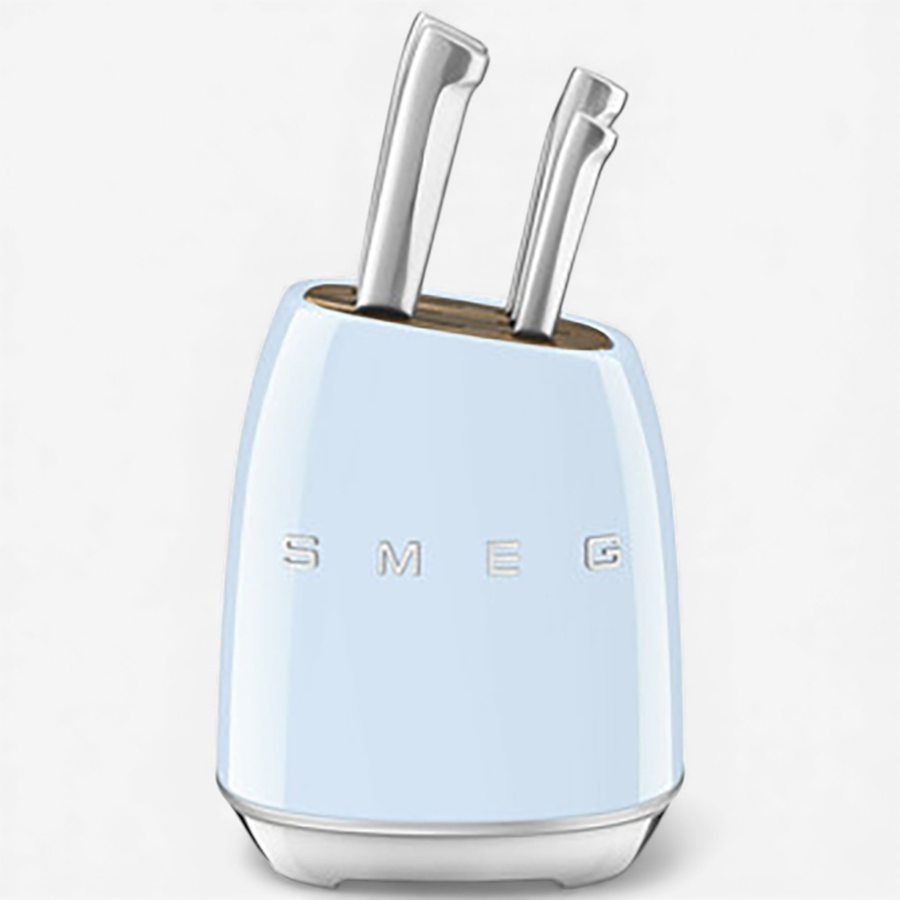 Image 730702_PASBE.jpg, Product 730-702 / Price $899.99, Smeg 7-Piece Stainless Steel Knife Block Set from Smeg on TSC.ca's Kitchen department