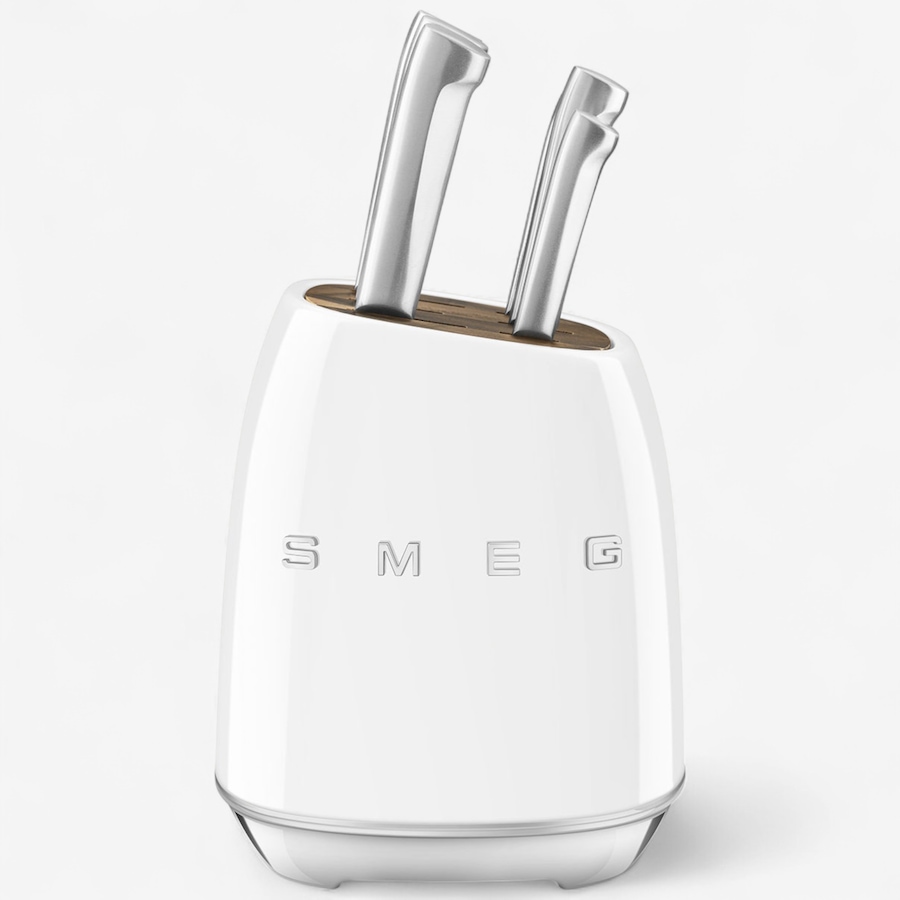 Image 730702_WHT.jpg, Product 730-702 / Price $899.99, Smeg 7-Piece Stainless Steel Knife Block Set from Smeg on TSC.ca's Kitchen department