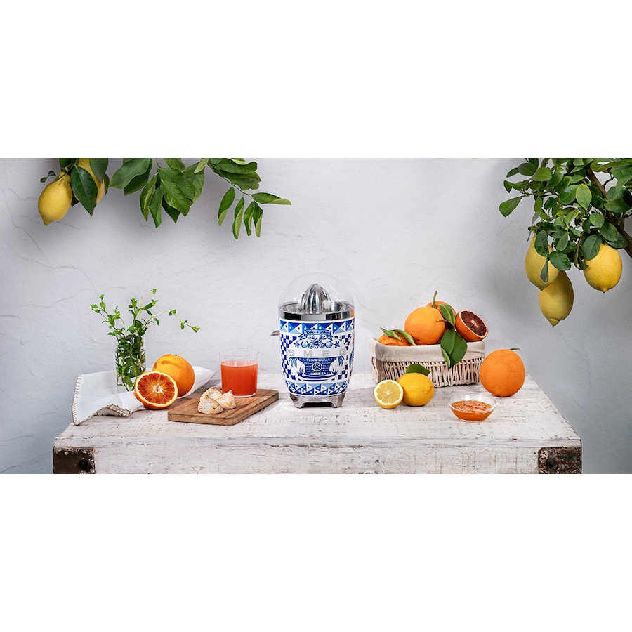 Image 730707_ALTMORE5.jpg, Product 730-707 / Price $1,299.99, Smeg Dolce & Gabbana Mediteranio Collection Citrus Juicer from Smeg on TSC.ca's Kitchen department