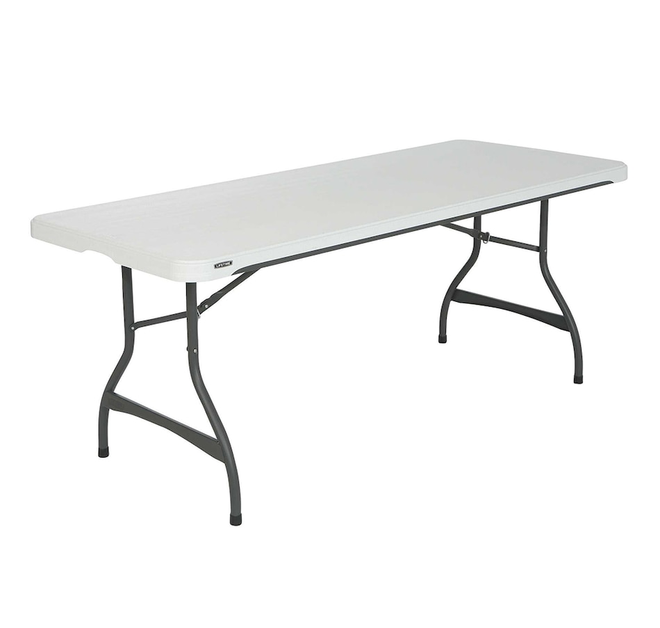 Image 730736.jpg, Product 730-736 / Price $199.99, Lifetime Table (Rectangular, Commercial, 6', White Granite, Grey Sand) from Lifetime on TSC.ca's Home & Garden department