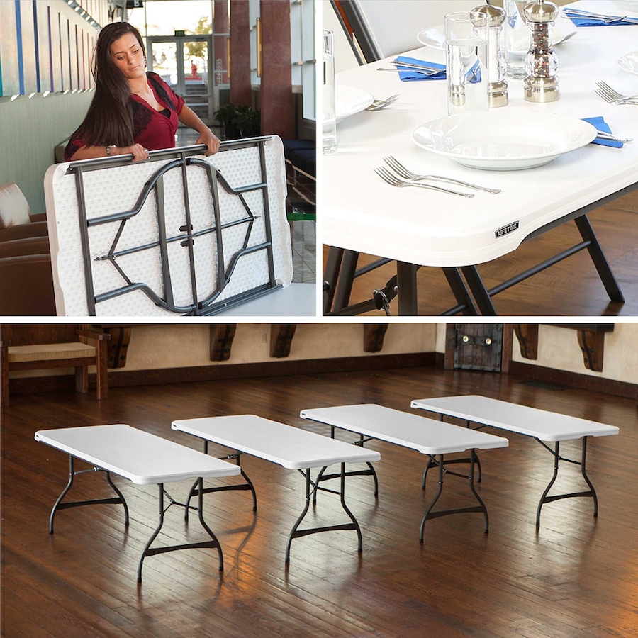 Image 730736_ALTMORE5.jpg, Product 730-736 / Price $229.99, Lifetime Table (Rectangular, Commercial, 6', White Granite, Grey Sand) from Lifetime on TSC.ca's Home & Garden department