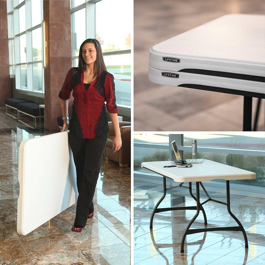 Image 730736_ALTMORE6.jpg, Product 730-736 / Price $229.99, Lifetime Table (Rectangular, Commercial, 6', White Granite, Grey Sand) from Lifetime on TSC.ca's Home & Garden department