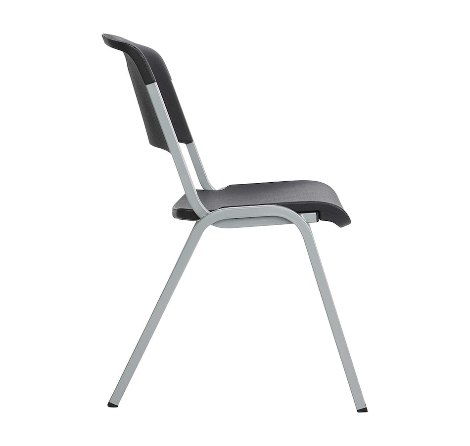 Image 730738_ALTMORE4.jpg, Product 730-738 / Price $314.99, Lifetime Chairs (Stacking, Black, Silver-4 Pack) from Lifetime on TSC.ca's Home & Garden department