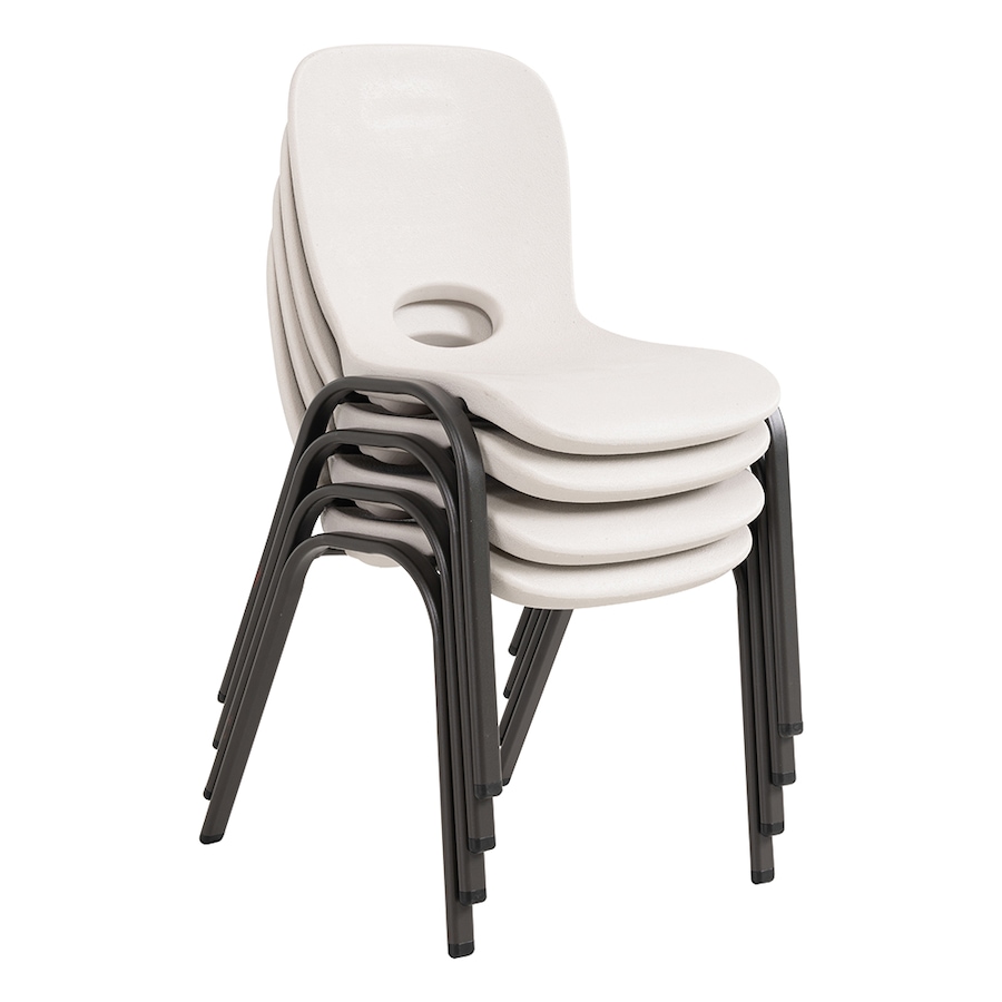 Image 730739.jpg, Product 730-739 / Price $134.99, Lifetime 2-Pack Chairs (Kids, Stacking, Almond, Bronze) from Lifetime on TSC.ca's Home & Garden department