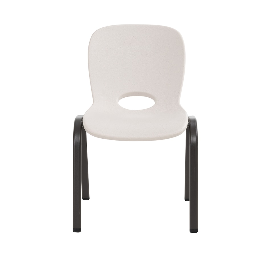 Image 730739_ALTMORE2.jpg, Product 730-739 / Price $134.99, Lifetime 2-Pack Chairs (Kids, Stacking, Almond, Bronze) from Lifetime on TSC.ca's Home & Garden department