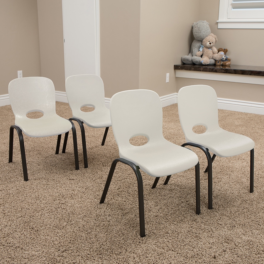 Image 730739_ALTMORE4.jpg, Product 730-739 / Price $134.99, Lifetime 2-Pack Chairs (Kids, Stacking, Almond, Bronze) from Lifetime on TSC.ca's Home & Garden department