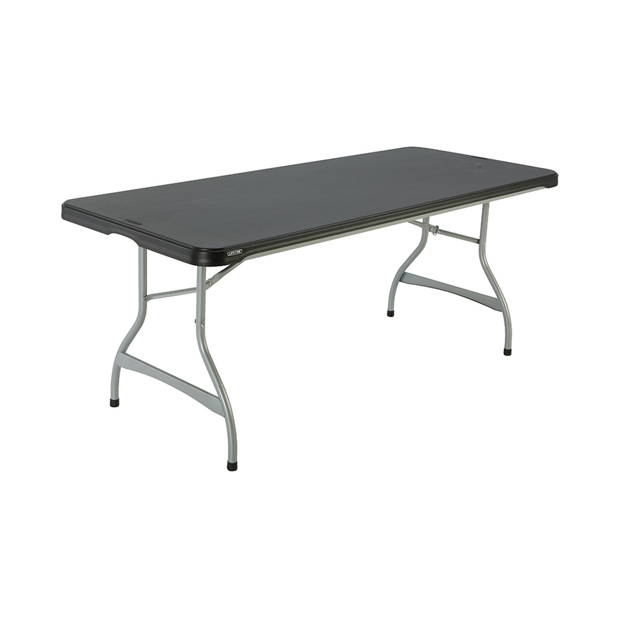 Image 730743.jpg, Product 730-743 / Price $229.99, Lifetime Table (Rectangular, Commercial, 6', Black, Silver) from Lifetime on TSC.ca's Home & Garden department