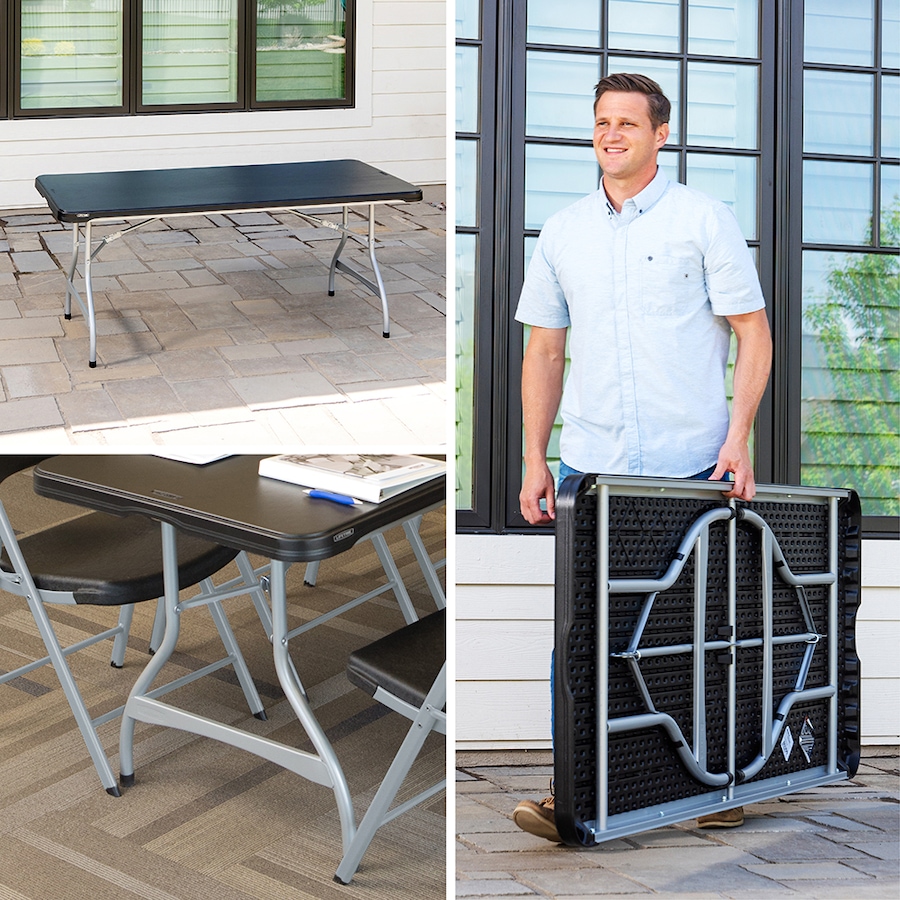 Image 730743_ALTMORE2.jpg, Product 730-743 / Price $229.99, Lifetime Table (Rectangular, Commercial, 6', Black, Silver) from Lifetime on TSC.ca's Home & Garden department