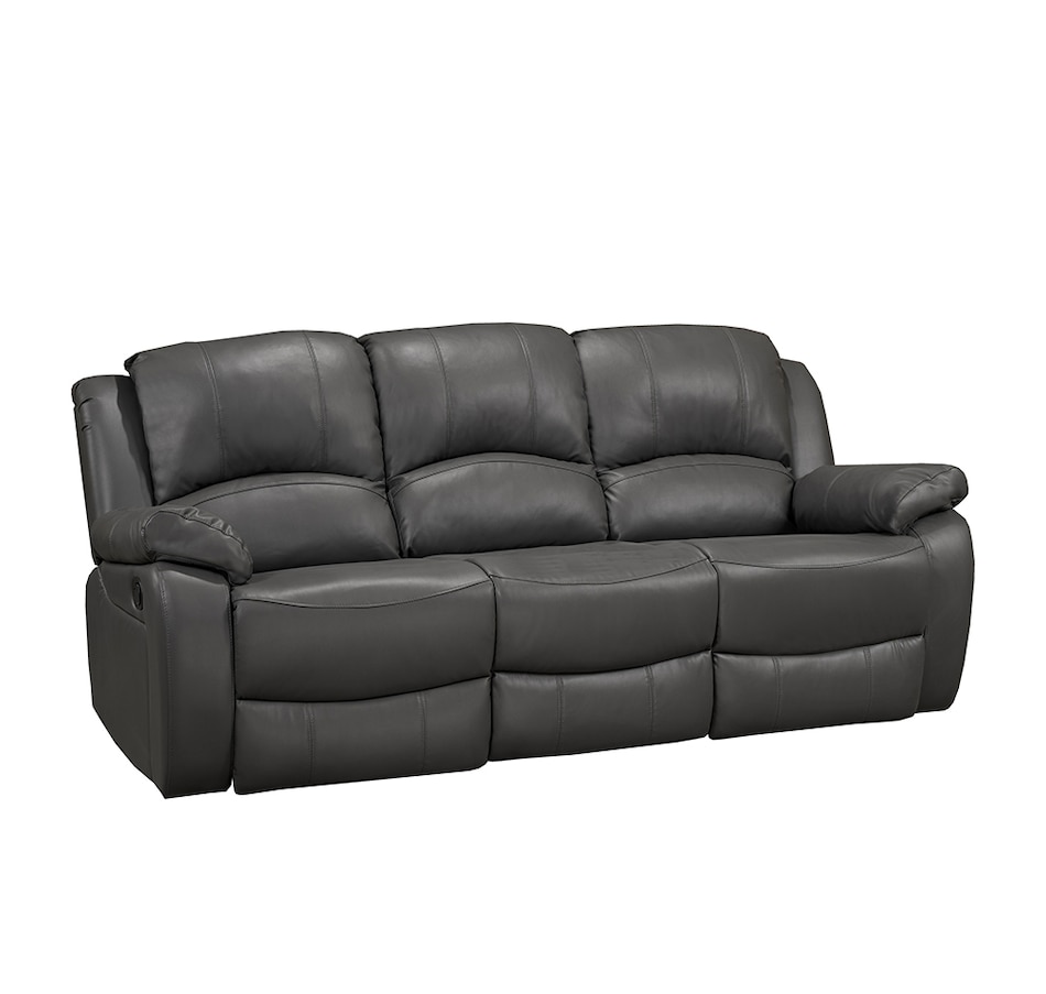 Image 730753_GRY.jpg, Product 730-753 / Price $1,650.00, Brassex Boris Recliner Sofa with Dropdown Tray from Brassex on TSC.ca's Home & Garden department