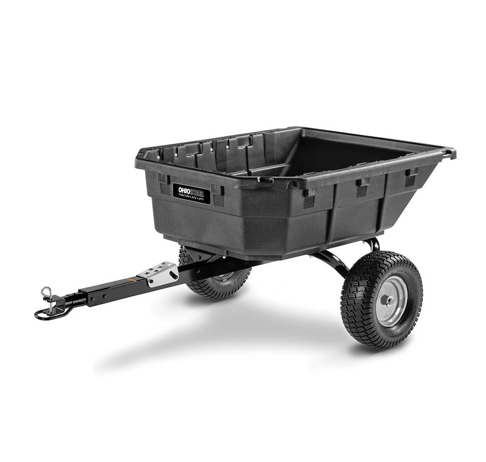 Image 730771.jpg, Product 730-771 / Price $799.99, Ohio Steel 15-Cubic-Foot Poly-Swivel Hybrid Tractor/ATV/UTV Cart from Ohio Steel on TSC.ca's Home & Garden department