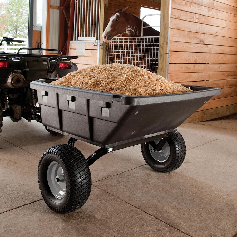 Image 730771_ALTMORE5.jpg, Product 730-771 / Price $799.99, Ohio Steel 15-Cubic-Foot Poly-Swivel Hybrid Tractor/ATV/UTV Cart from Ohio Steel on TSC.ca's Home & Garden department