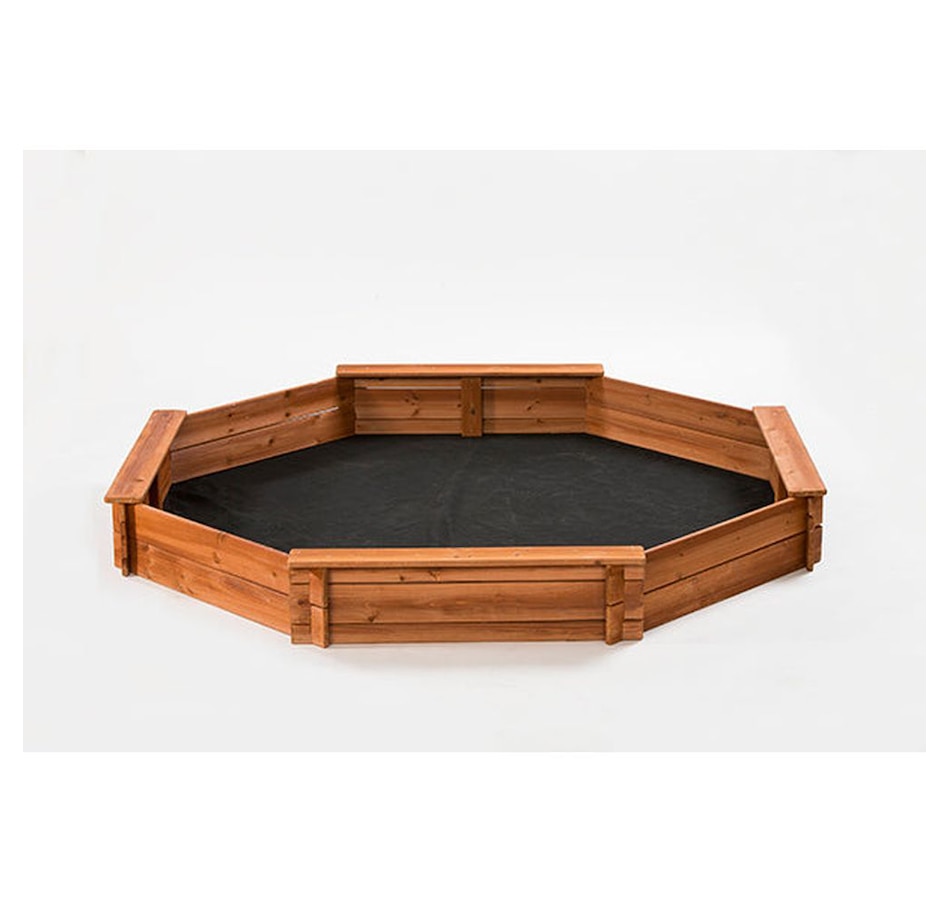 Image 730788.jpg, Product 730-788 / Price $239.99, Creative Cedar Designs Octagonal Sandbox from Creative Cedar Designs on TSC.ca's Home & Garden department