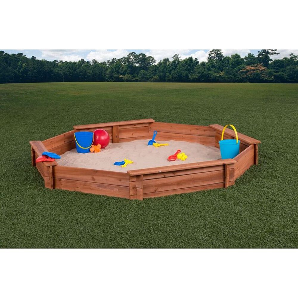 Creative Cedar Designs Octagonal Sandbox - TSC.ca