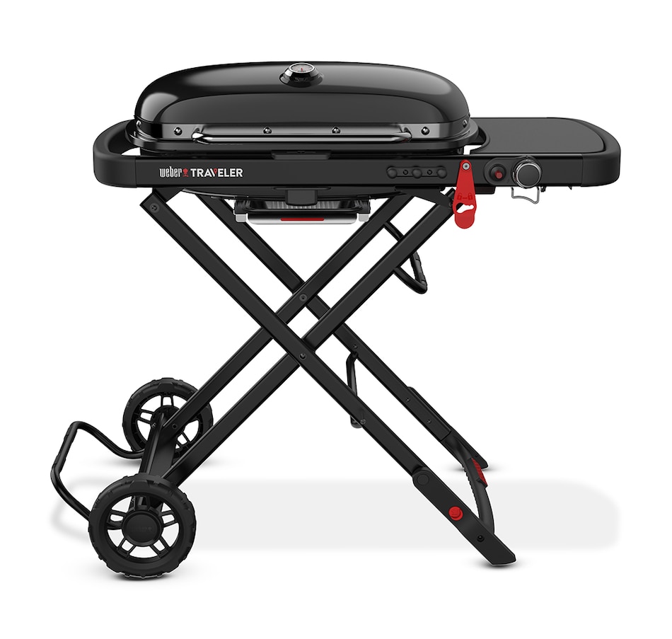 Image 730828.jpg, Product 730-828 / Price $579.00, Weber Traveler Gas Grill Stealth from Weber on TSC.ca's Home & Garden department