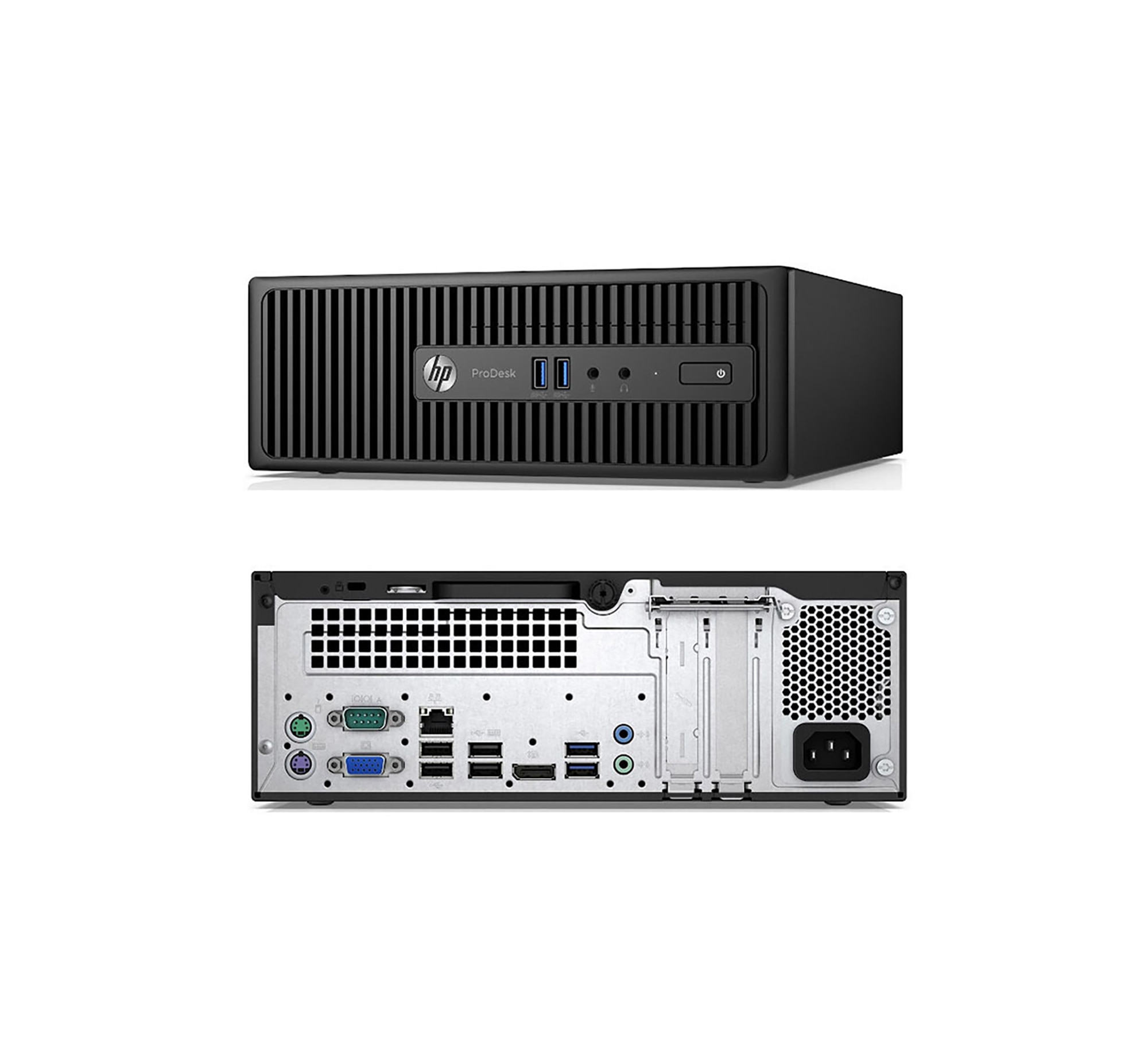 hp☆EliteDesk 400 G3☆高速 SSD256GB+HDD500GB HP ProDesk 400 G3-SFF, Core i5-6500 3.2GHz, 8GB RAM, 256GB