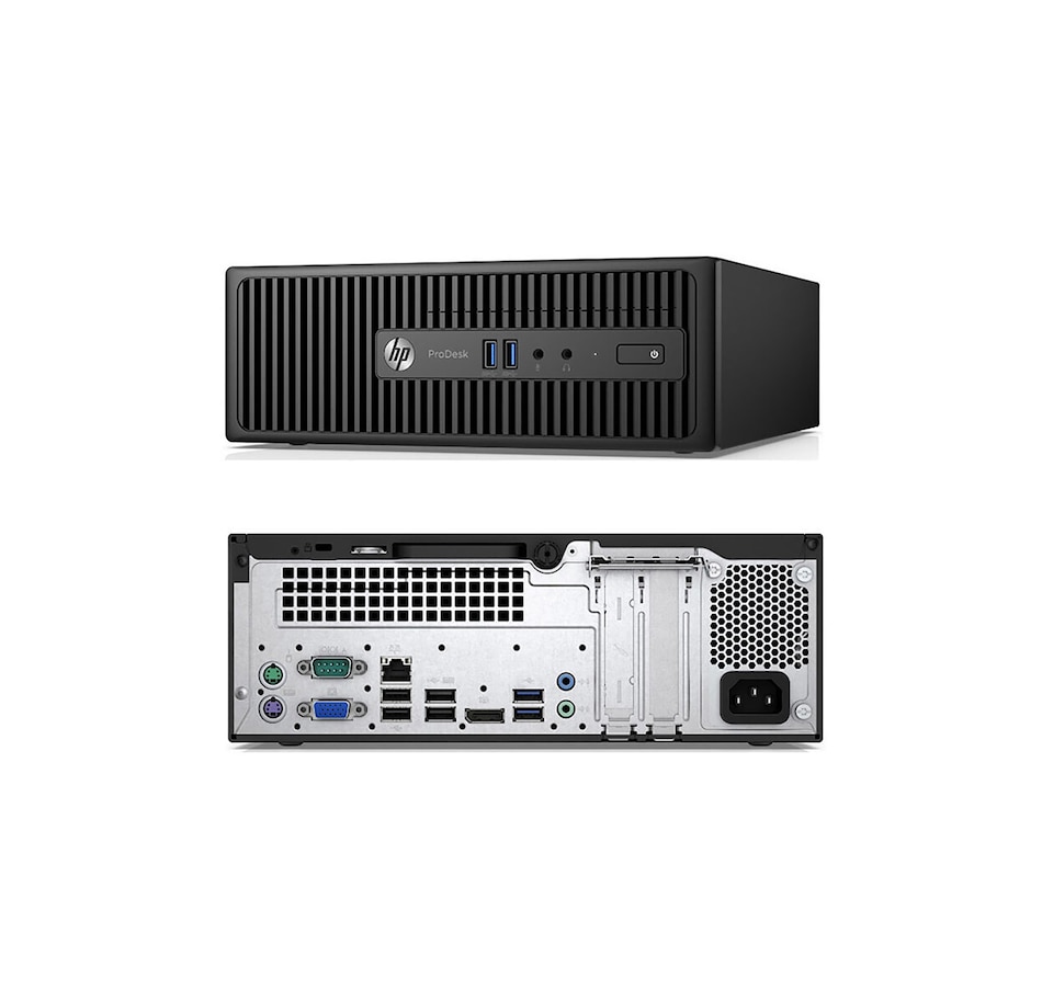 Image 730904.jpg, Product 730-904 / Price $225.99, HP ProDesk 400 G3 SFF i5 6th-Gen Windows 10 Pro from HP - Hewlett Packard on TSC.ca's Electronics department