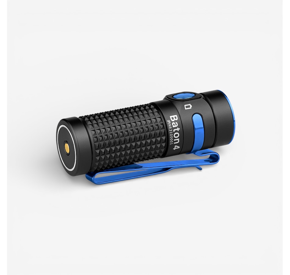 Image 730941_ALTMORE5.jpg, Product 730-941 / Price $129.99, Olight Baton 4 Flashlight Premium Edition (1,300 lumens, black) from Olight on TSC.ca's Home & Garden department