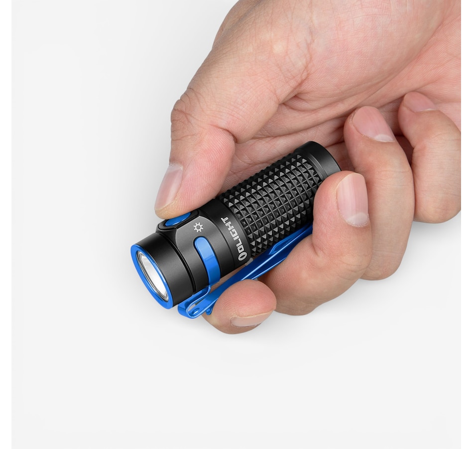 Image 730941_ALTMORE6.jpg, Product 730-941 / Price $129.99, Olight Baton 4 Flashlight Premium Edition (1,300 lumens, black) from Olight on TSC.ca's Home & Garden department